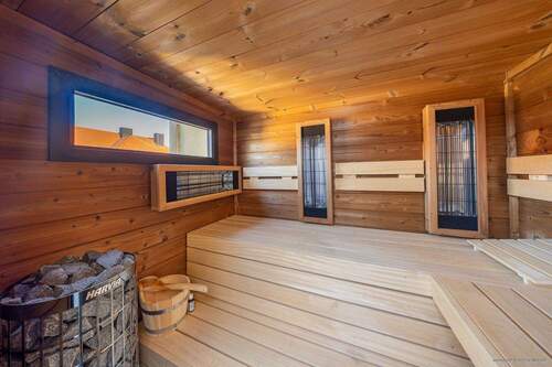 Sauna mit Infrarotfunktion - 