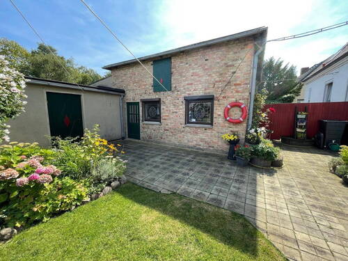 Werkstatt/ Partyraumehm. Stall - Doppelhaushälfte mit 140,00 m&sup2; in Rostock zum Kaufen