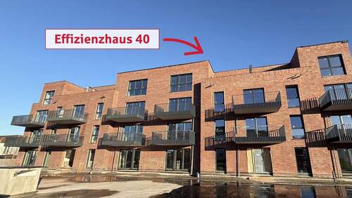 Westseite des Neubaus - 3 Zimmer Etagenwohnung zum Kaufen in Lüneburg