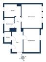 Grundriss Beispielwohnung - 