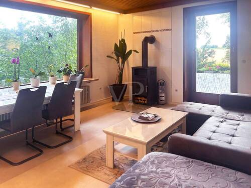 Kaminofen Wohnzimmer - OG - 