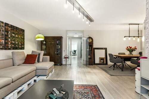 Wohnzimmer - 3 Zimmer Terrassenwohnung in Düsseldorf