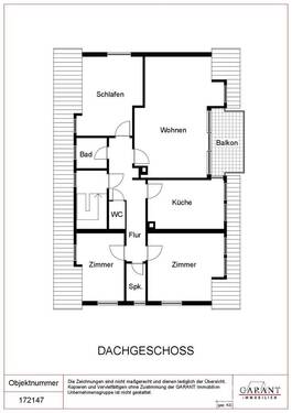 Dachgeschoss - 