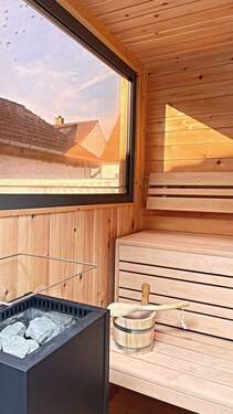 Sauna mit Fenster der Marke Polarholz - 