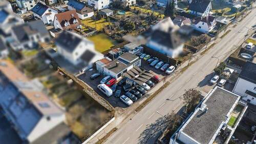 Vogelperspektive - Grundstück in Friedberg zum Kaufen