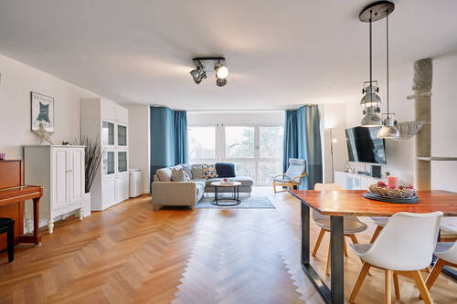 Wohn-und Essbereich - Etagenwohnung mit 122,00 m² in Düsseldorf zum Kaufen