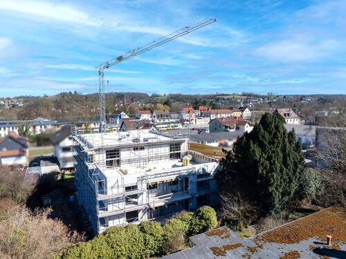 Rohbau - Etagenwohnung mit 73,90 m² in Meckesheim zum Kaufen