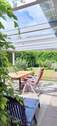 Südterrasse mit Glasdach - 