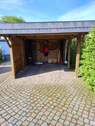 Carport mit Werkstatt dahinter - 