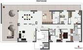 Grundriss Penthouse - 