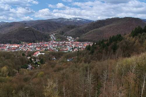 Luftaufnahme Weitblick - Grundstück zum Kaufen in Bad Lauterberg im Harz
