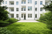 Terrasse und Garten - Xantener Luxury Carré: sanierte Wohnung mit Privatgarten