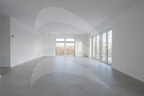 Wohnen / Essen - Erstbezug: Hochwertige Dachgeschosswohnung in KfW40-QNG-Bauweise mit Südbalkon