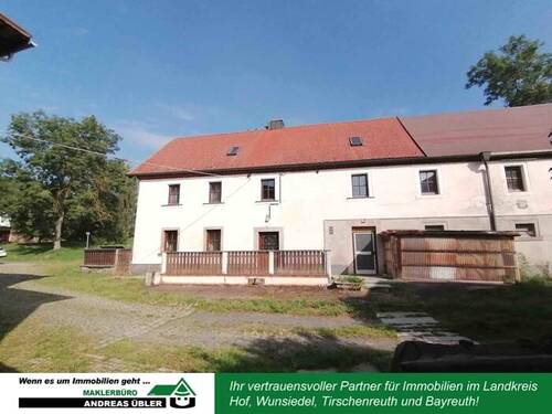 3250 Frontansicht neu - 1 Zimmer Bauernhaus, Landhaus zum Kaufen in Thiersheim