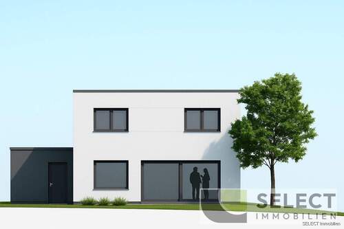 Rückansicht - 5 Zimmer Mehrfamilienhaus, Wohnhaus in Überherrn