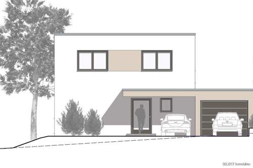 Ansicht Straße L - Mehrfamilienhaus, Wohnhaus mit 140,00 m&sup2; in Überherrn zum Kaufen