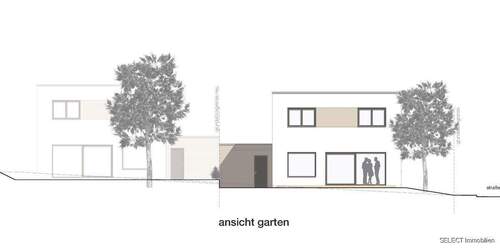 Ansicht Garten R+L - 