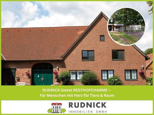 Titelbild LB-11476 - RUDNICK bietet RESTHOFCHARME - Für Menschen mit Herz für Tiere & Raum