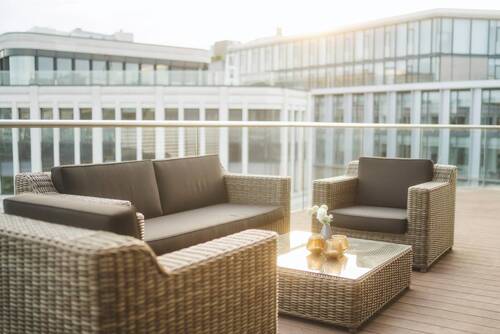 Terrasse - Büro in Hamburg