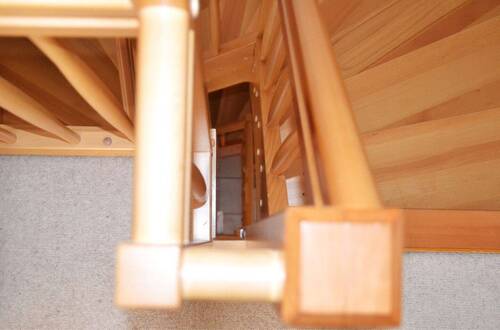 Echmassivholztreppe - 