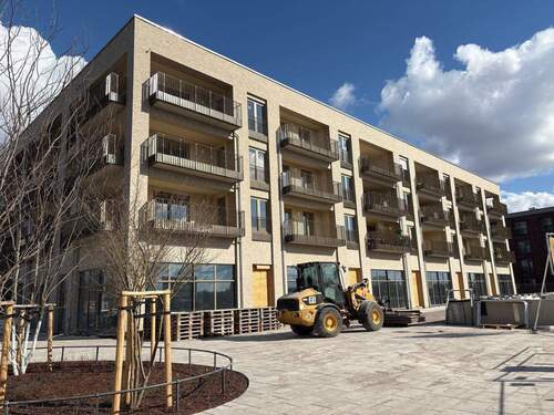 Hausansicht - * Erstbezug HafenCity - moderne 4 Raumwohnung mit großer Loggia und schönem Blick *