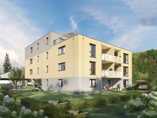 Hausansicht - 2 Zimmer Etagenwohnung zum Kaufen in Meckesheim