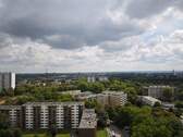 Aussicht.jpg - Mit Blick über Homberg, 2,5-Raum Wohnung, 63m², Balkon, 20. Etage