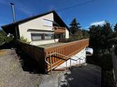 Ansicht mit Terrasse - Mehrfamilienhaus, Wohnhaus mit 285,00 m² in Brigachtal zum Kaufen