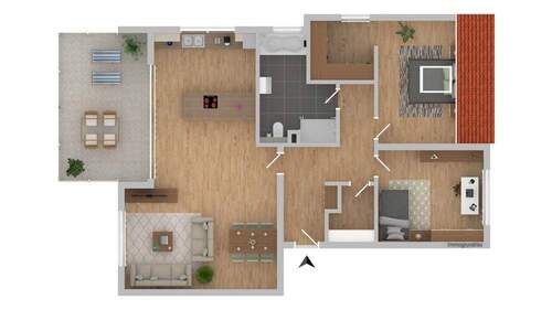 Wohnung 5 - 