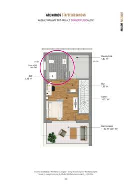 Staffelgeschoss Sonderwunsch - 