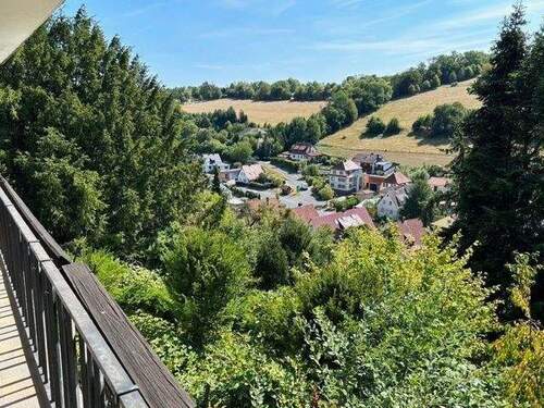 .. Fernblick von der Terrasse ! - 5 Zimmer Mehrfamilienhaus, Wohnhaus in Rieneck
