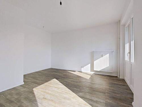 Ansicht III: Wohn- und Schlafzimmer - 1 Zimmer 1- Zimmer in Rendsburg