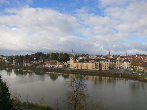 Blick vom Wohnzimmer - 4 Zimmer Etagenwohnung in Altenburg