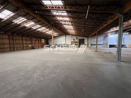 massiver Betonboden - erschwingliche Kaltlagerfläche - großzügige Raumhöhe