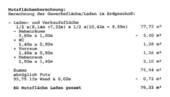 Flächenberechnung - 