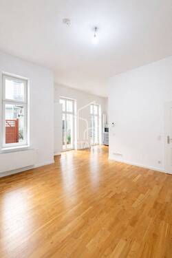 Wohnbereich - Terrassenwohnung mit 62,00 m&sup2; in Berlin zum Kaufen