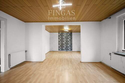 Wohnzimmer - Doppelhaushälfte mit 100,00 m² in Bremen zum Kaufen