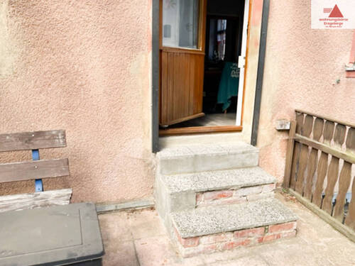 Ausgang zur Terrasse vom Wohnzimmer - 