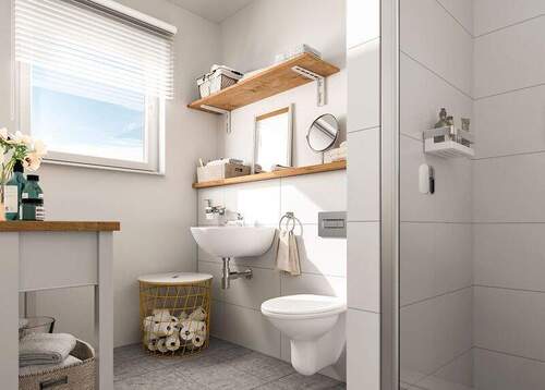 Flair-113-Gaeste-WC.jpg - Einfamilienhaus mit 111,00 m&sup2; in Brüggen zum Kaufen