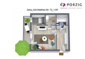 Grundriss 1,5 R - 