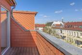 Terrasse - Etagenwohnung mit 75,00 m&sup2; in Berlin-Lichtenberg zum Kaufen