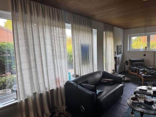 .....vom Wohnbereich auf die Terrasse - 