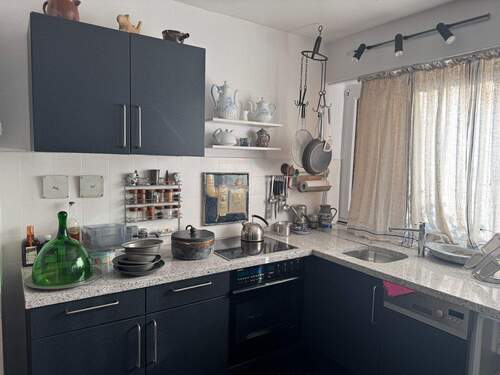 Blick in die Küche - 