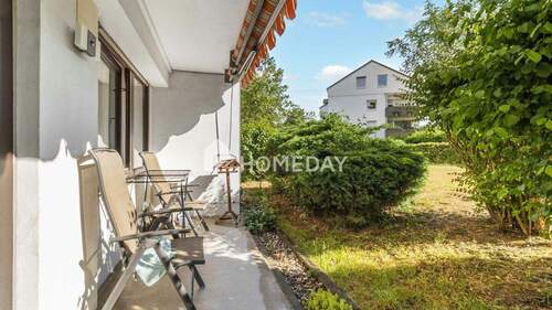 Terrasse 1 - Etagenwohnung mit 45,00 m&sup2; in Schwalbach am Taunus zum Kaufen