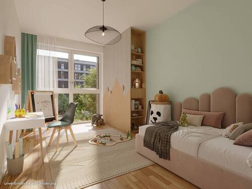 BUWOG SET 44 Innen_2OG_Kinderzimmer - 4 Zimmer Etagenwohnung in Berlin