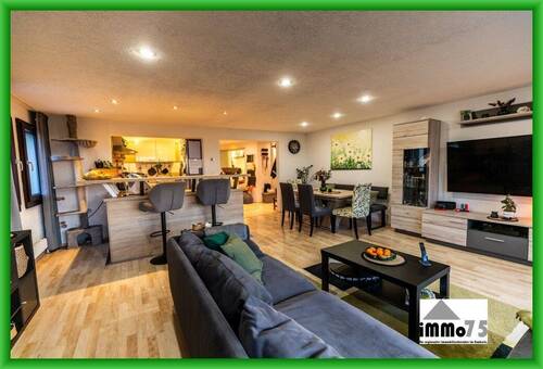 Essbereich / offene Küche - Etagenwohnung mit 126,00 m² in Eisingen zum Kaufen