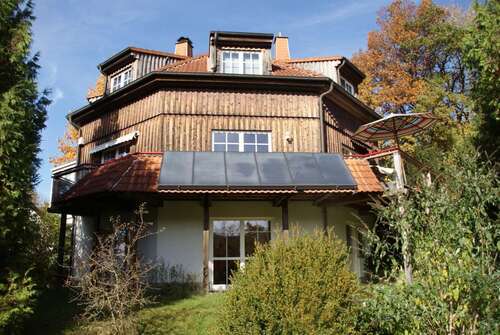 Ansicht Süd mit Sonnenkollekt - 7 Zimmer Einfamilienhaus in Bad Brückenau