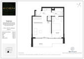 Vertriebsgrundrisse Eden Tower_Typ F1 - 