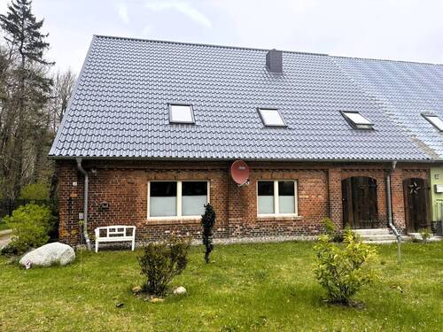 Ansicht Rückseite - Doppelhaushälfte mit 225,00 m&sup2; in Saal zum Kaufen