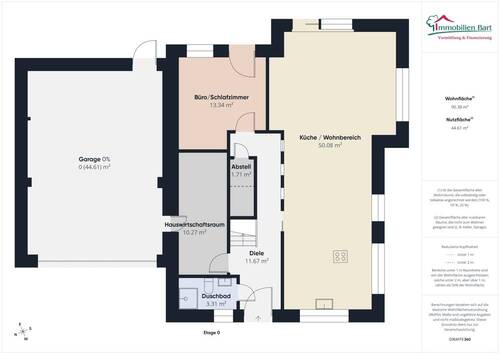 Erdgeschoss mit Garage - 